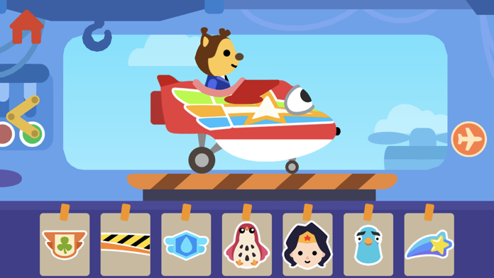 Captura de Tela do Jogo Airplane Games for Toddlers