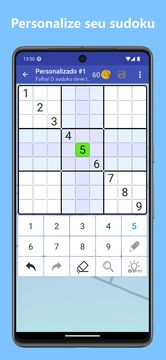 Captura de Tela do Jogo Sudoku - Quebra-cabeça