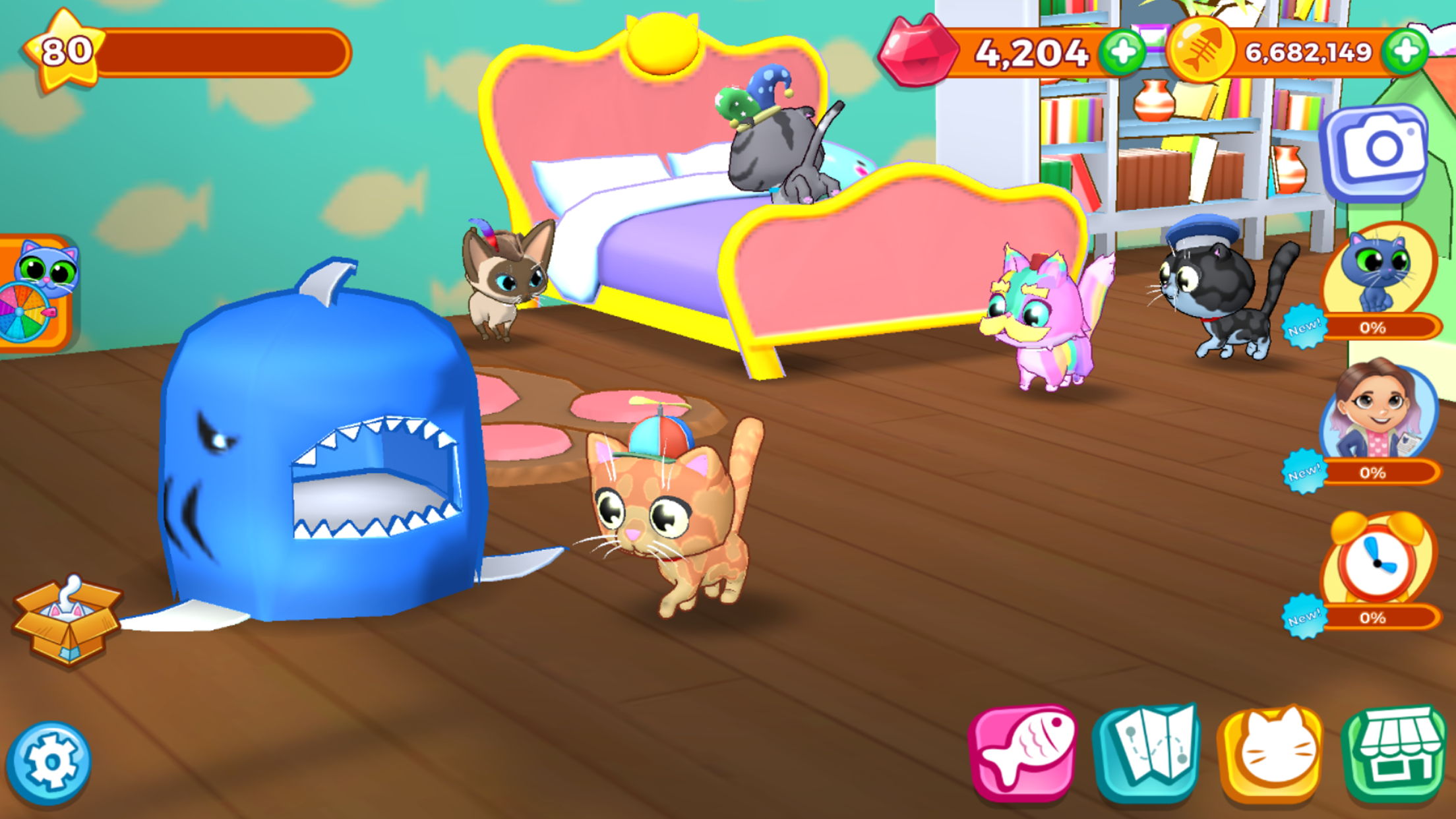 Kitty Keeper: Cat Collector Game Screenshot