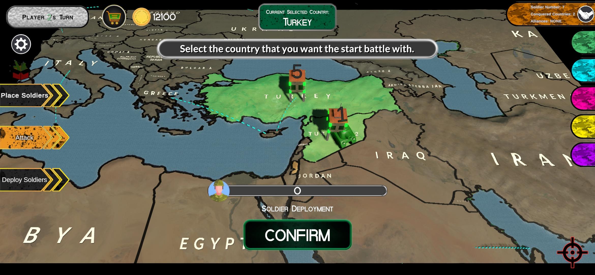 Screenshot of World War Glory - WWG WW2