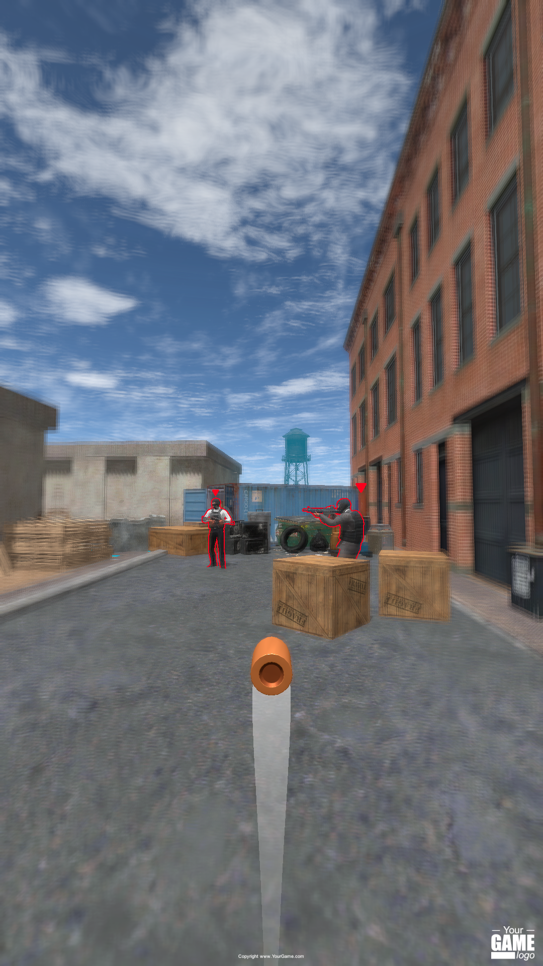 Bullet Control Game Screenshot