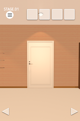 脱出ゲーム　Night Room Game Screenshot
