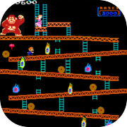 Arcade clássico de Monkey Kong