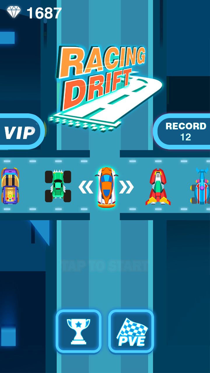 Racing Drift screenshot game