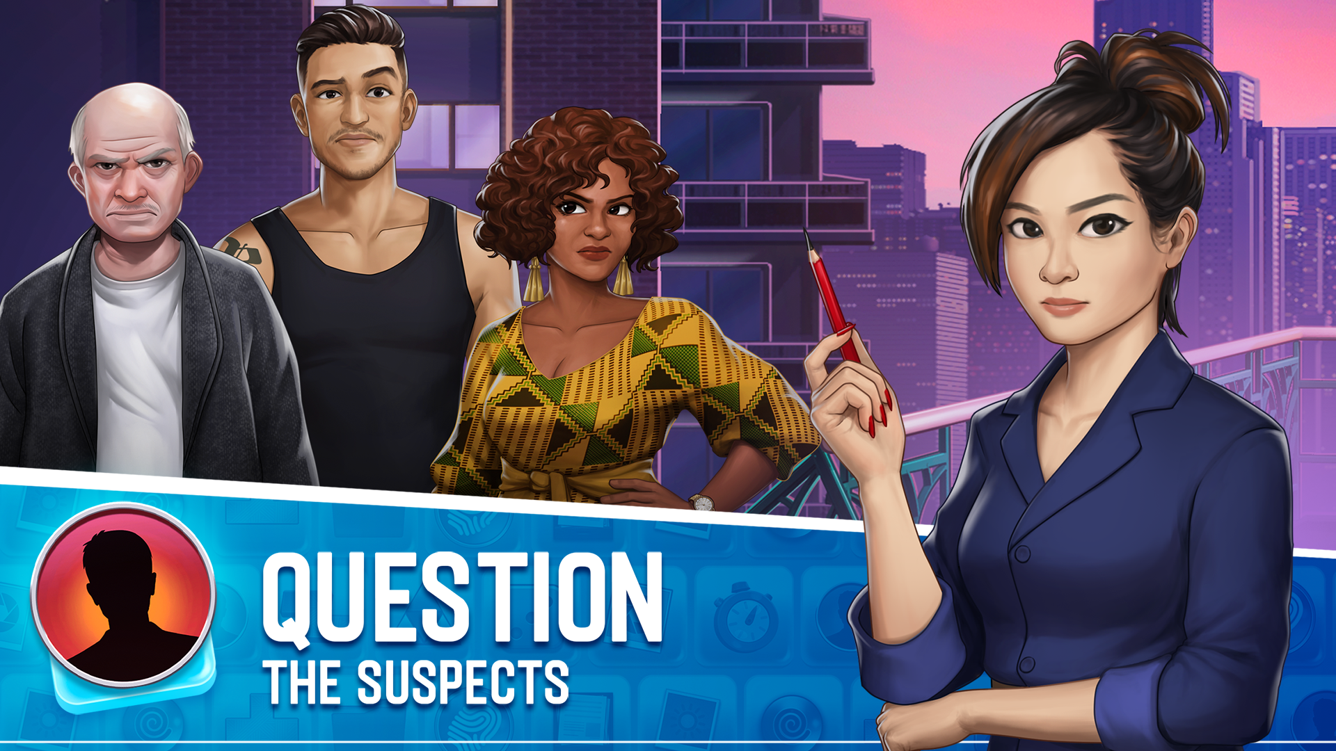 Puzzle Town Mysteries Game Screenshot