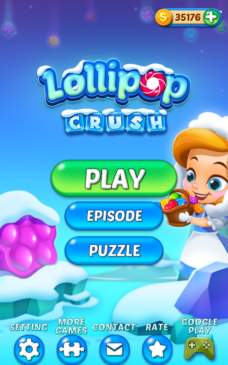 Lollipop Crush ภาพหน้าจอเกม