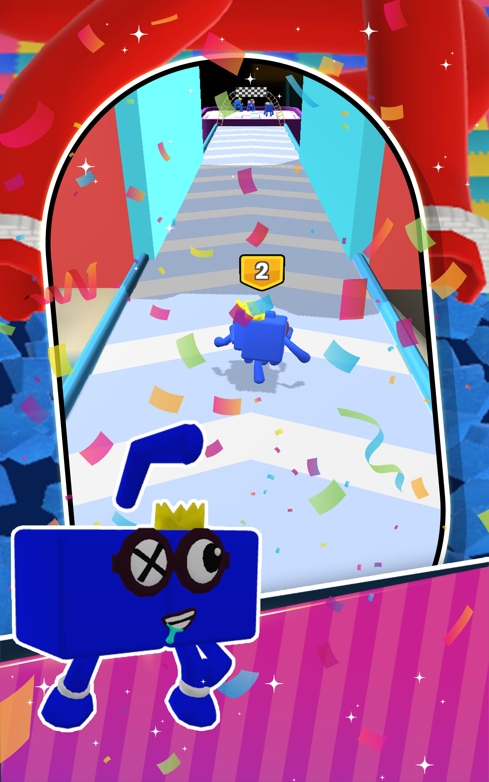 Cube Run Games ภาพหน้าจอเกม