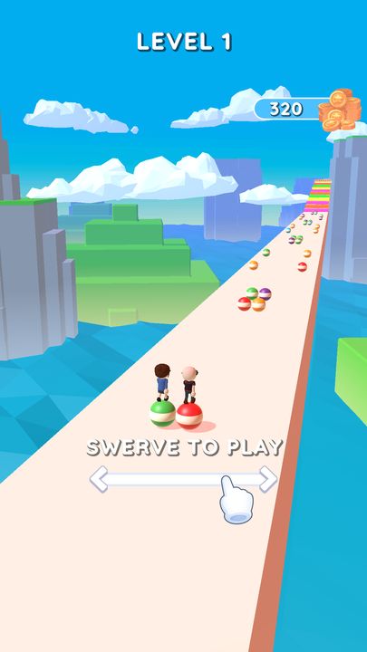 Couple Stack Rider Game Screenshot