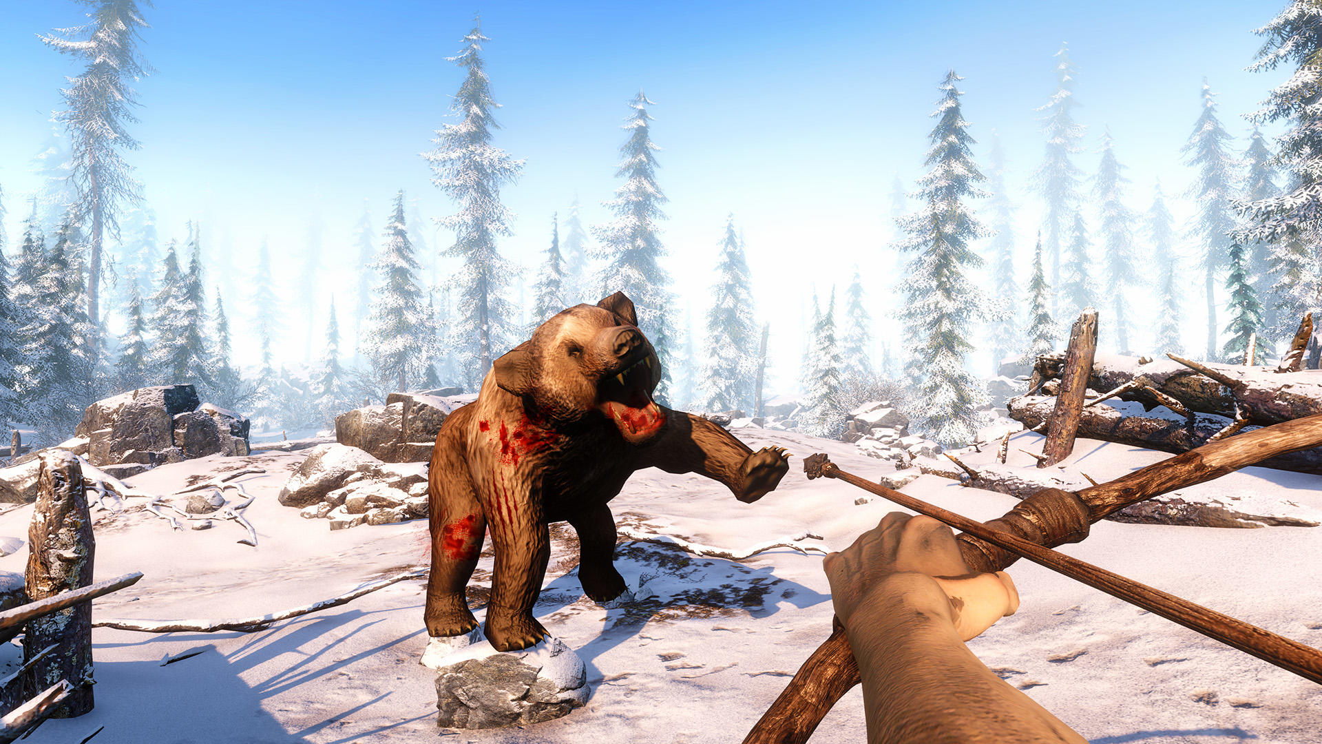 Скриншот игры Winter Survival Wild Simulator