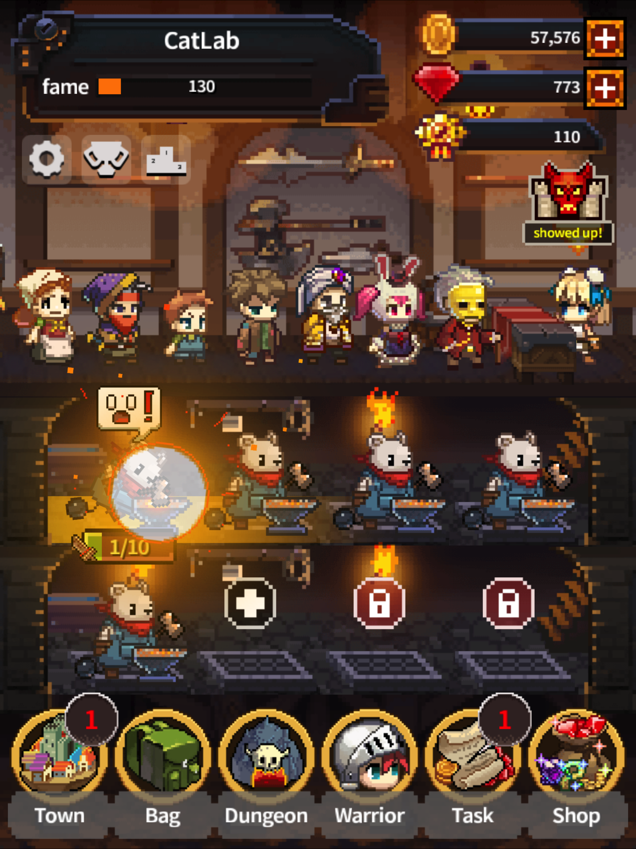 Warriors' Market Mayhem ภาพหน้าจอเกม