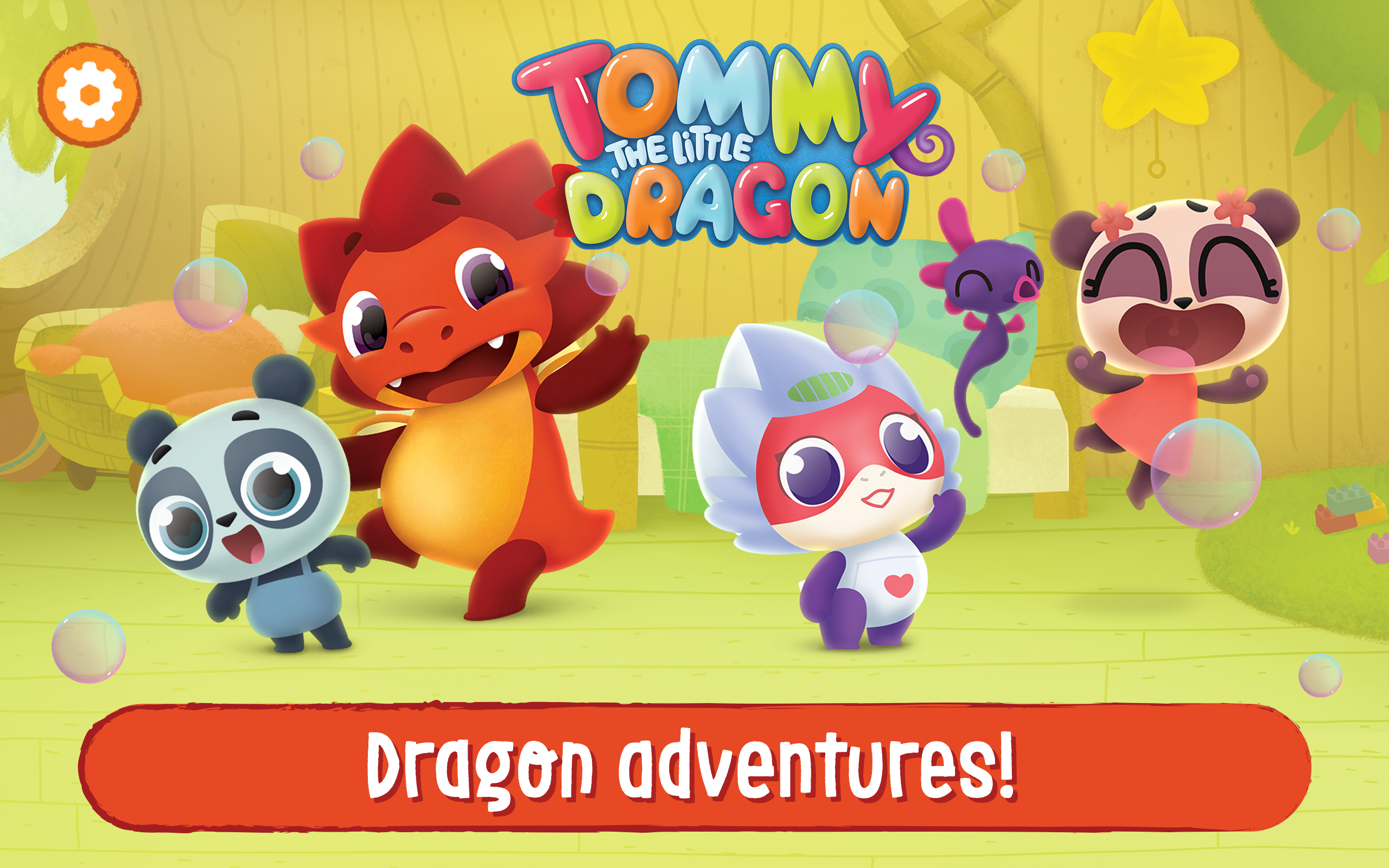 Скриншот игры Tommy The Dragon Magic Worlds: Kids Dinosaur Games