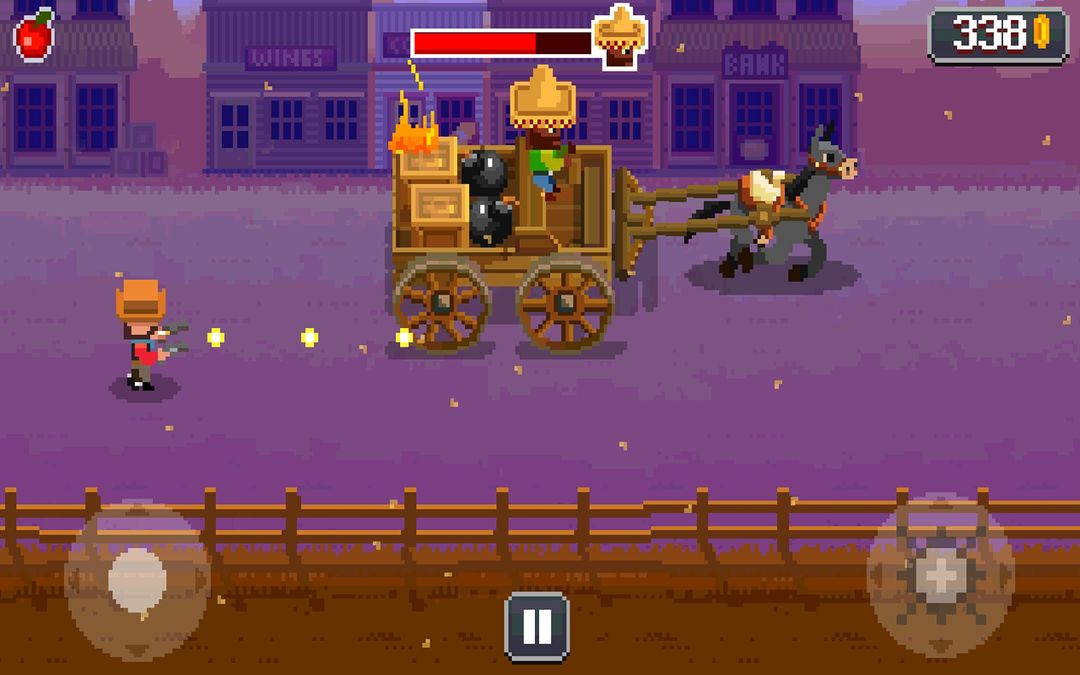 Screenshot of Sheriff vs Cowboys