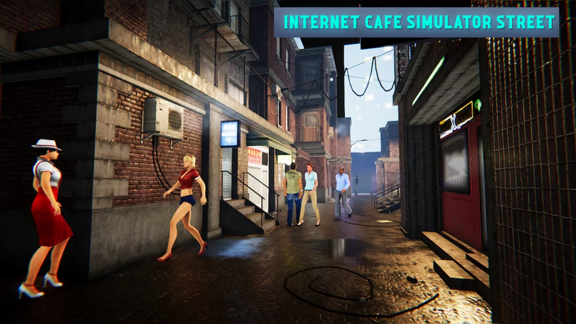 Internet Gamer Cafe Sim 2023 Game Screenshot