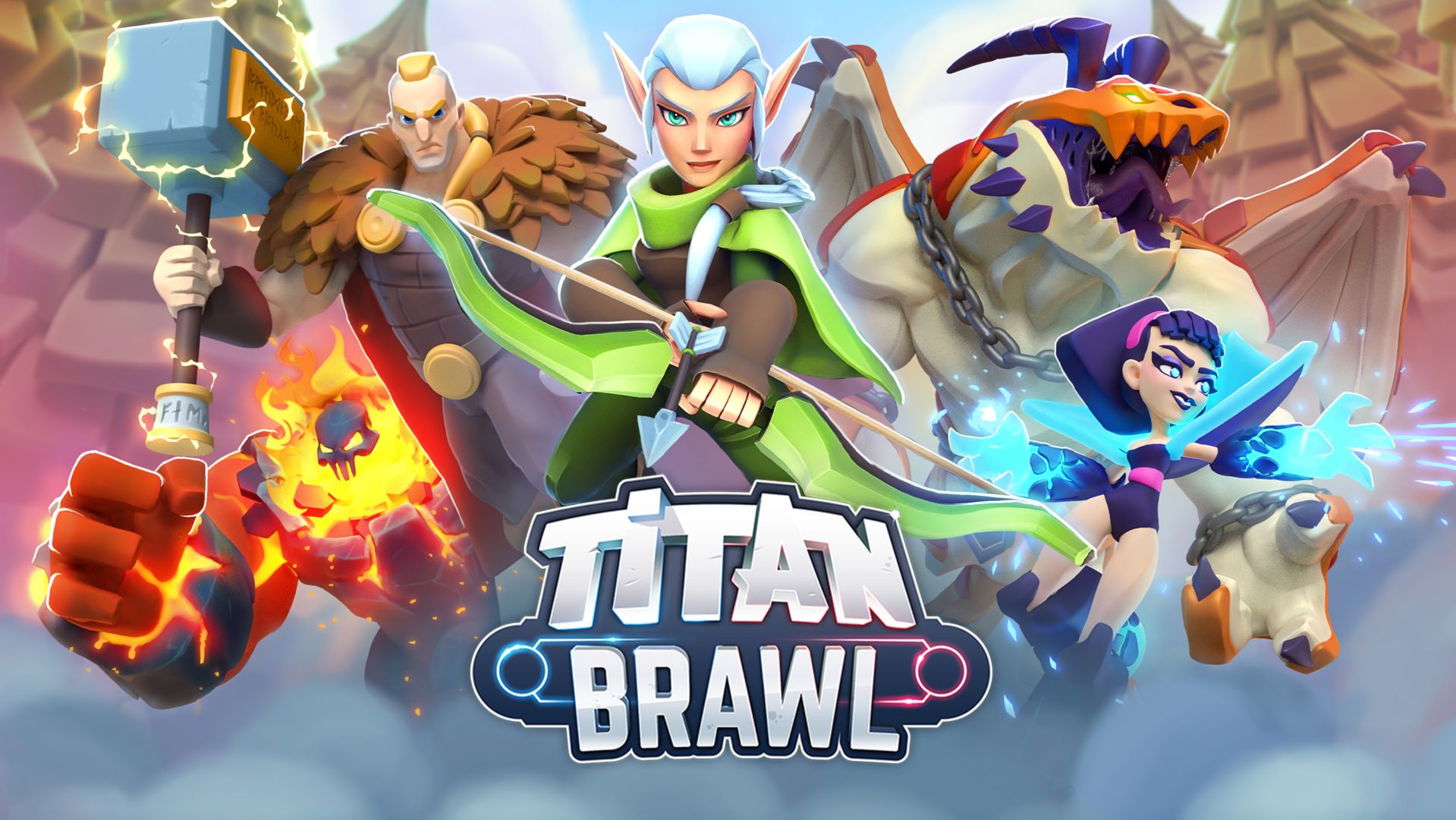Screenshot of Titan Brawl