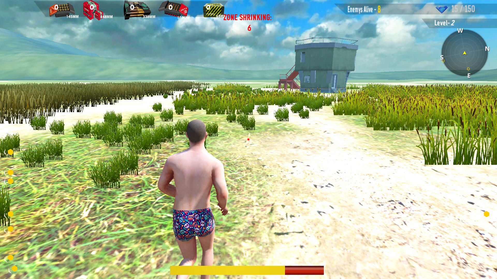 BUBG Single on the Ground screenshot game