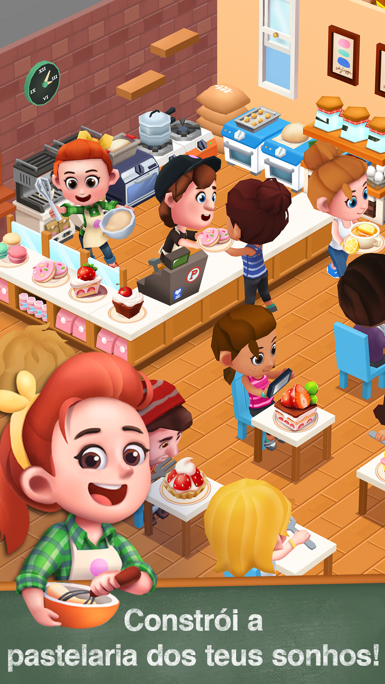 Captura de Tela do Jogo Bakery Story 2