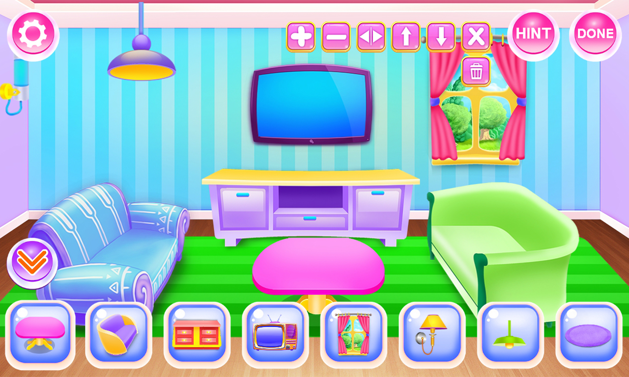 Create your own doll house ゲームのスクリーンショット