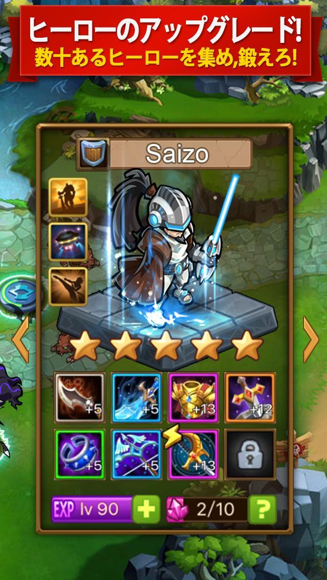 マジックラッシュ (Magic Rush: Heroes) ゲームのスクリーンショット