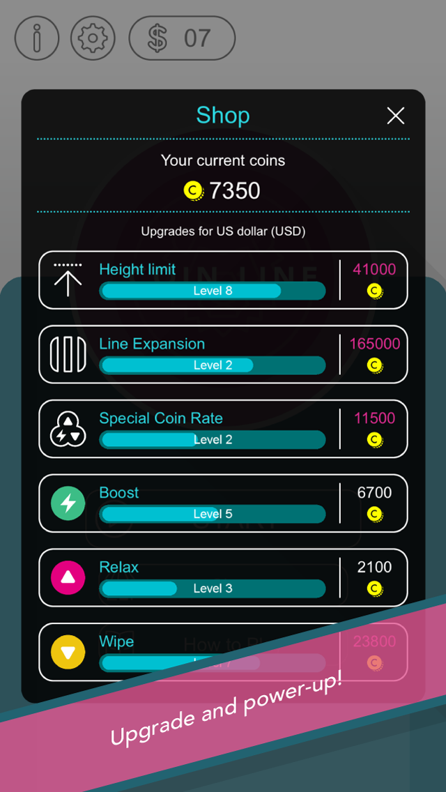 Coin Line - Merge Coin Puzzle Game Screenshot