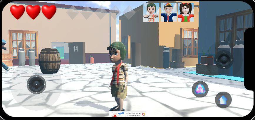 Captura de Tela do Jogo Chaves 3D World