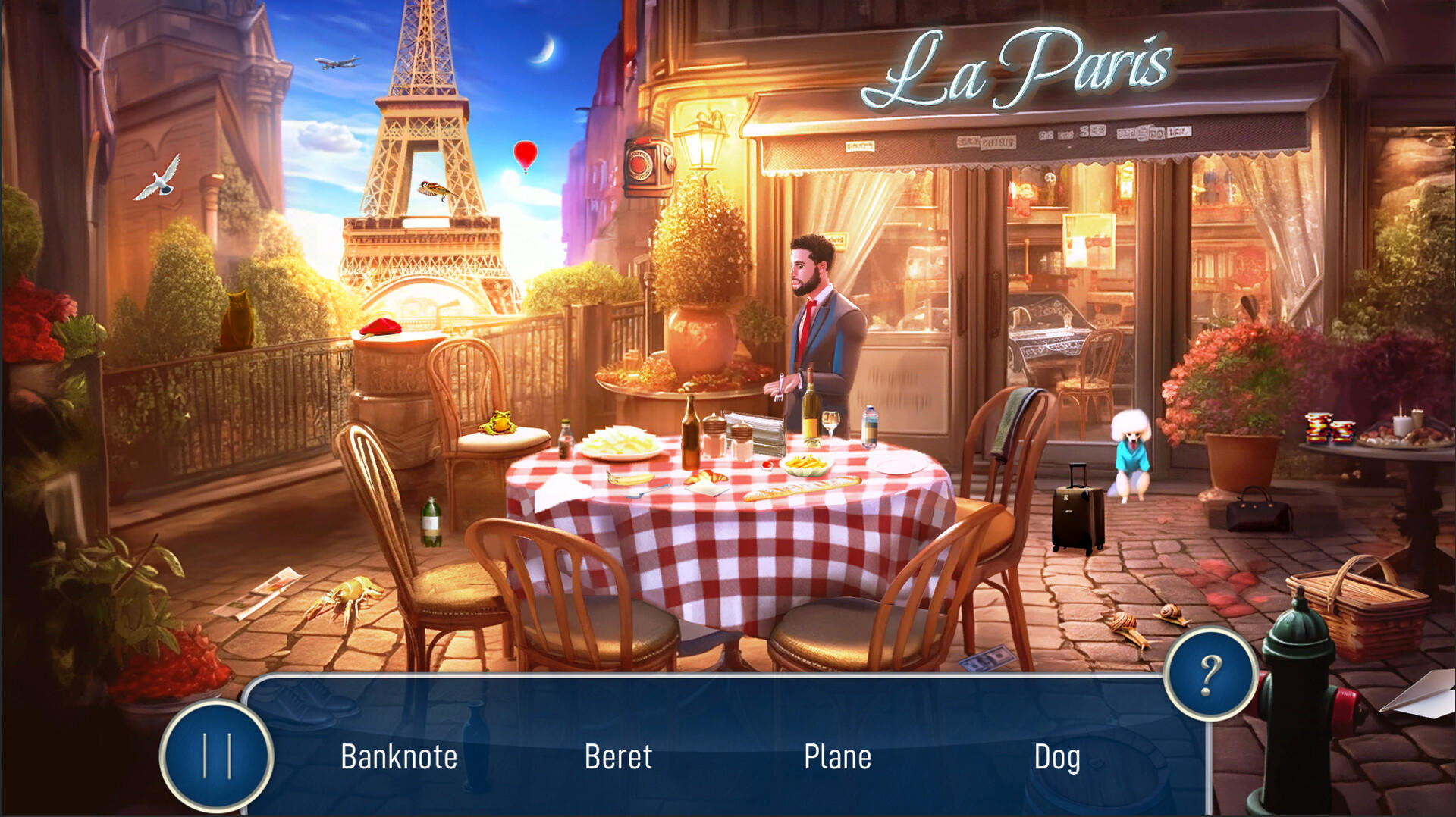 Family Adventures Paris 게임 스크린 샷