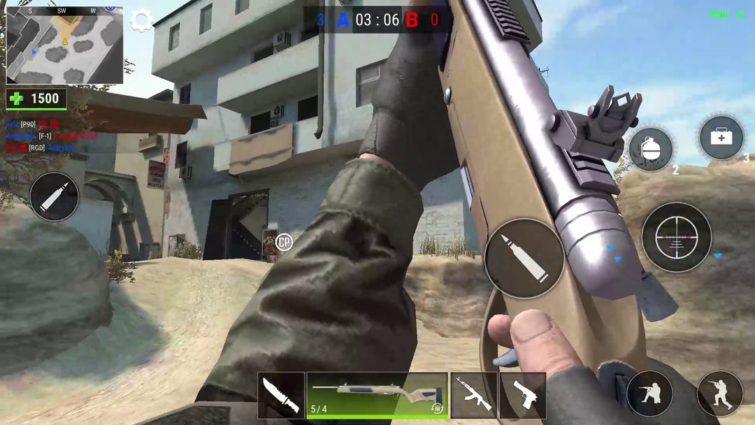 現代槍：射擊戰爭遊戲遊戲截圖