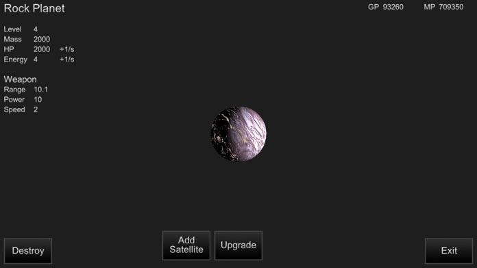 mySolar - Build your Planets Game Screenshot