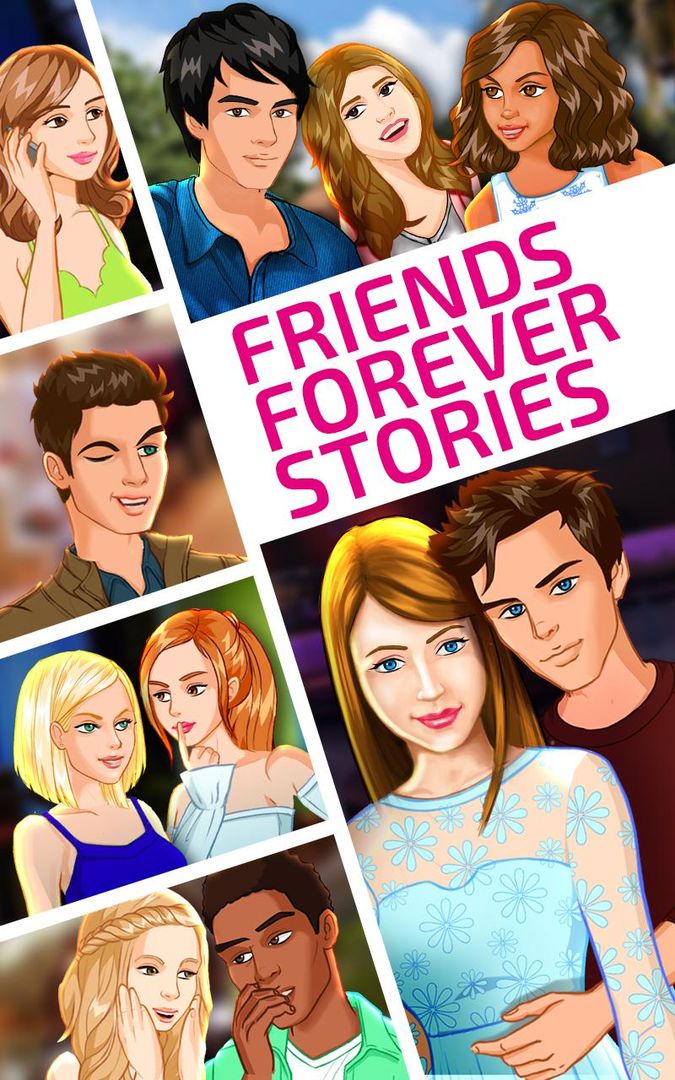 Friends Forever Story Choices ภาพหน้าจอเกม