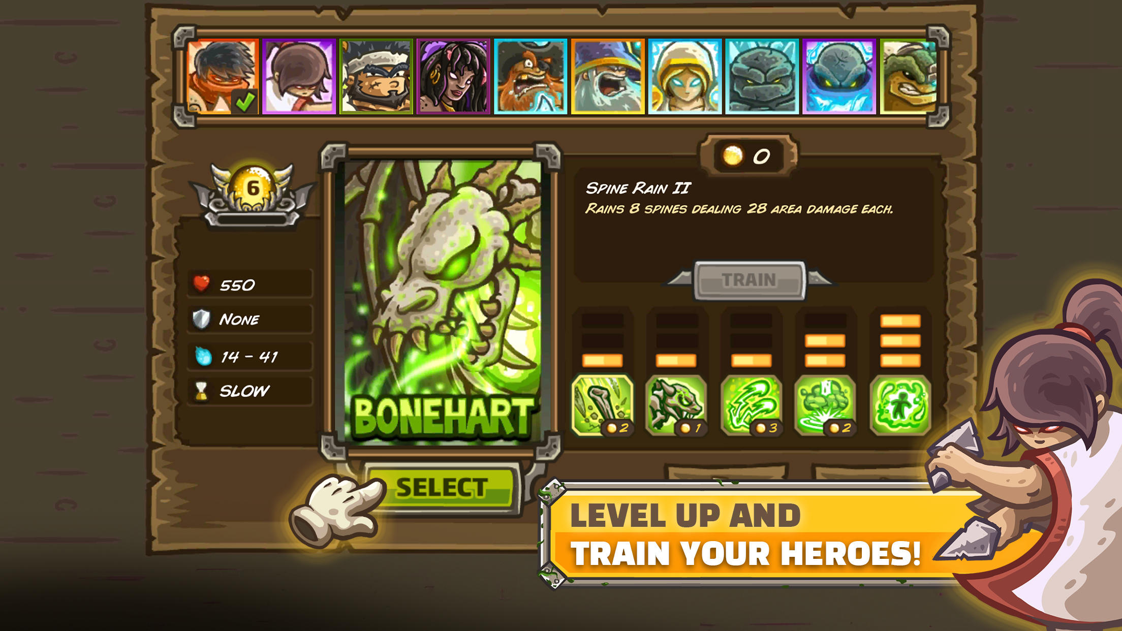 Kingdom Rush Frontiers TD Game Screenshot