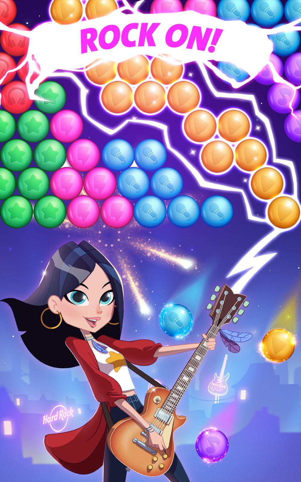 Hard Rock Bubble Shooter 遊戲截圖