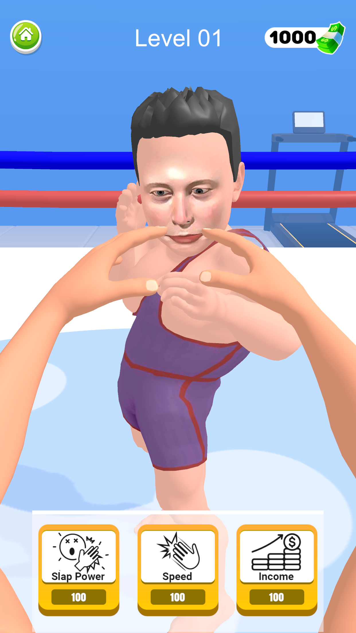 Скриншот игры Slap Clicker