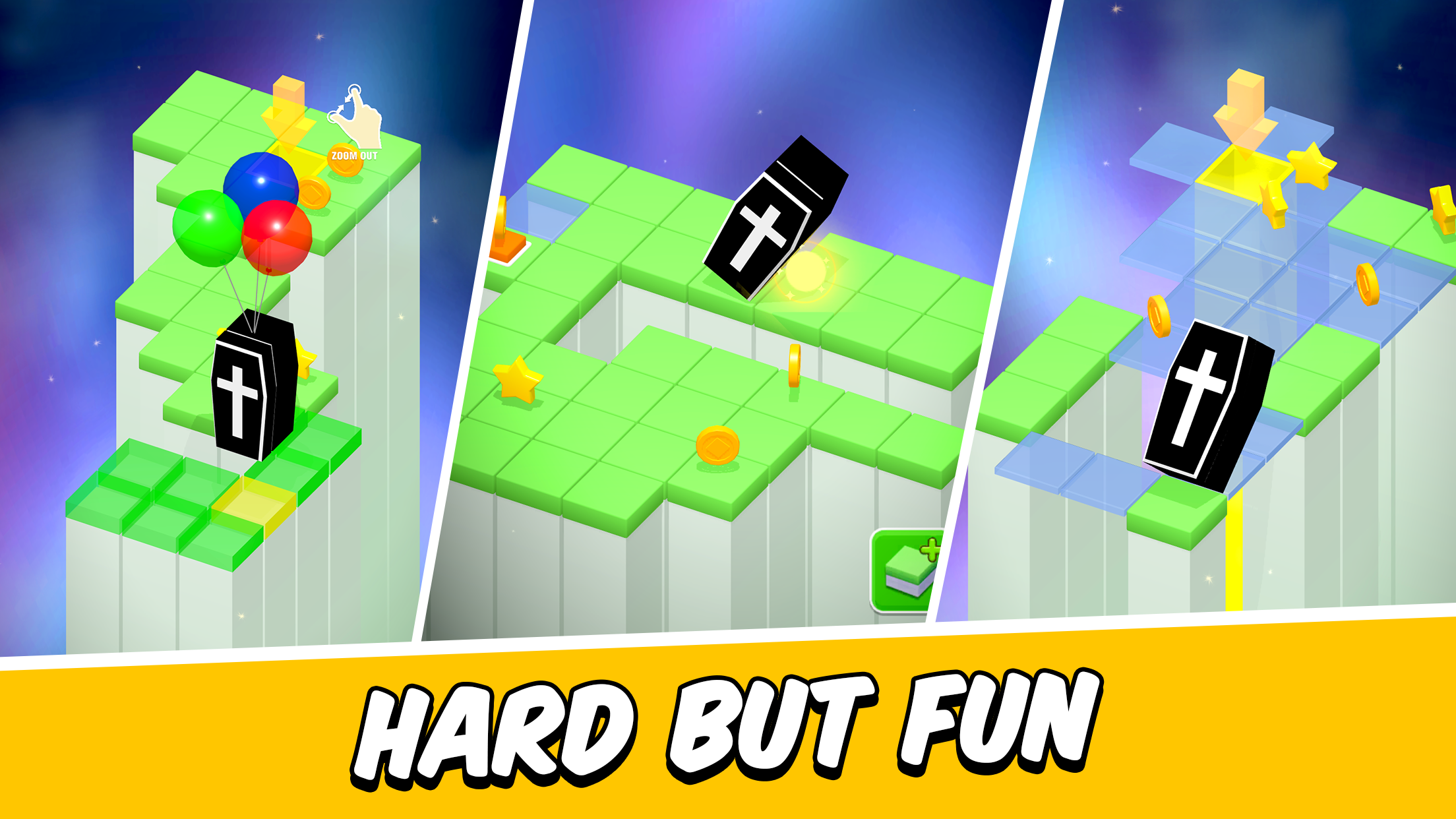 Rolling Blocks: Escape Puzzle Game Screenshot