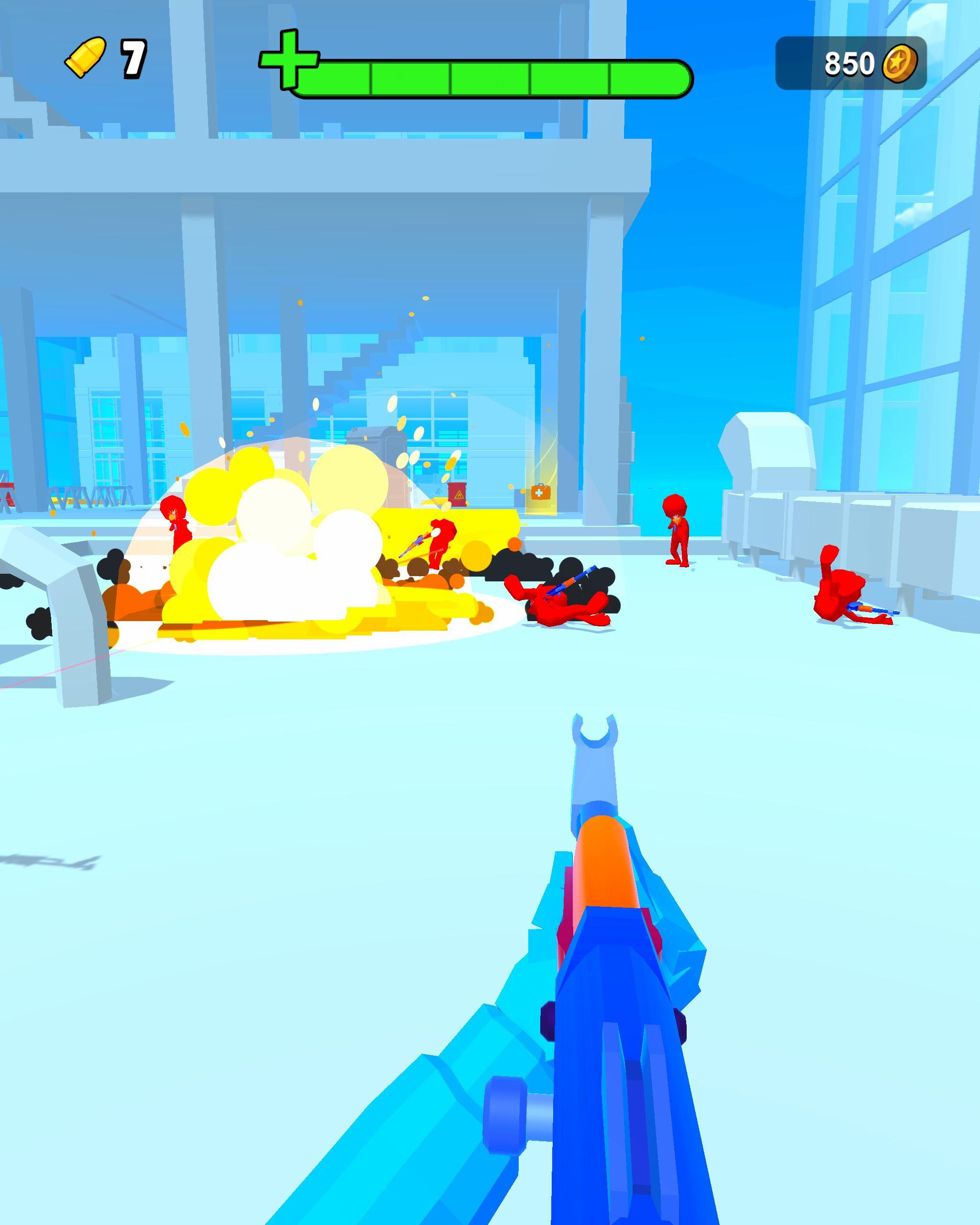 Toy Guns Run Game Screenshot