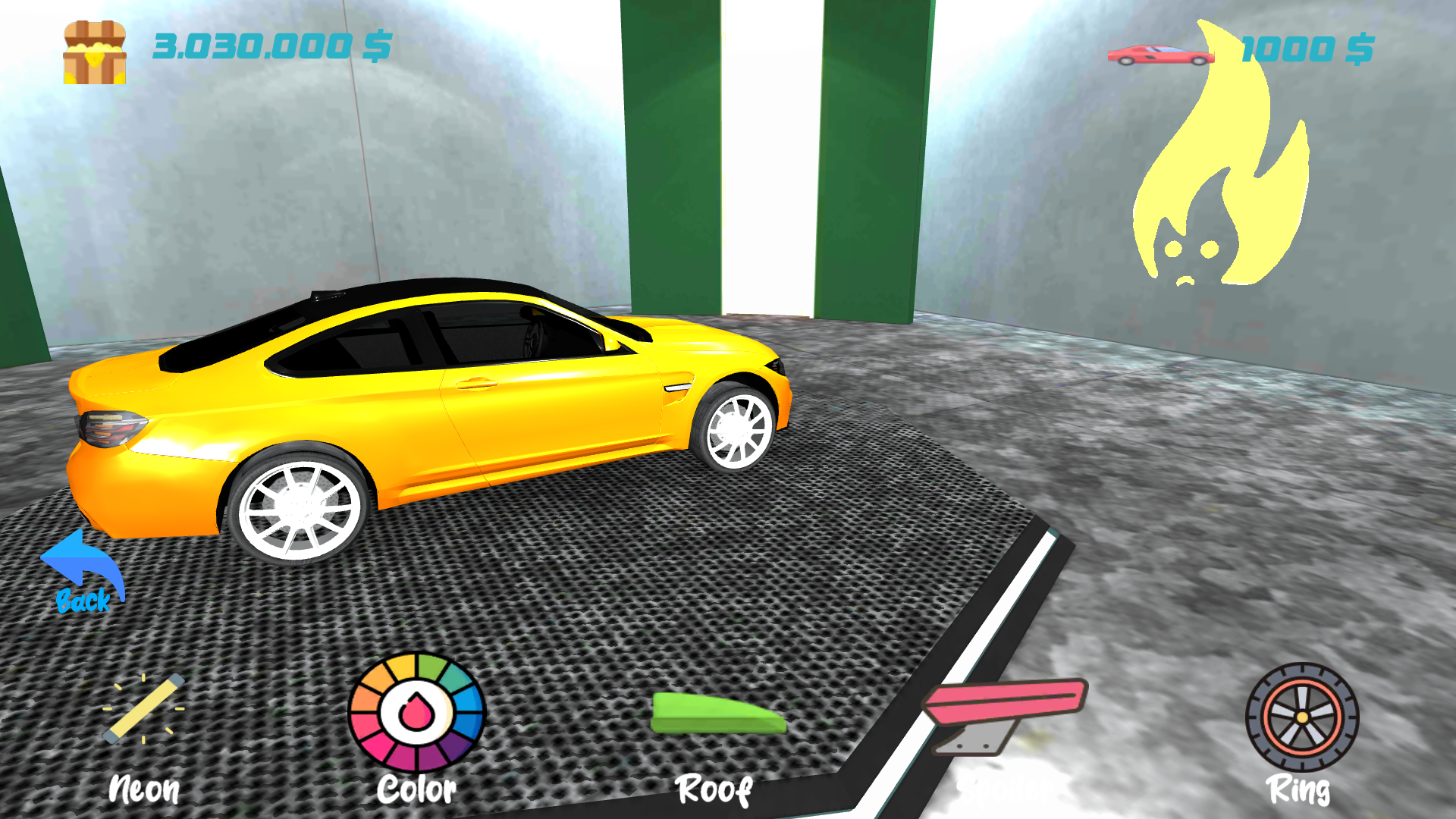 Screenshot of Burnout BMW Car Parking Master