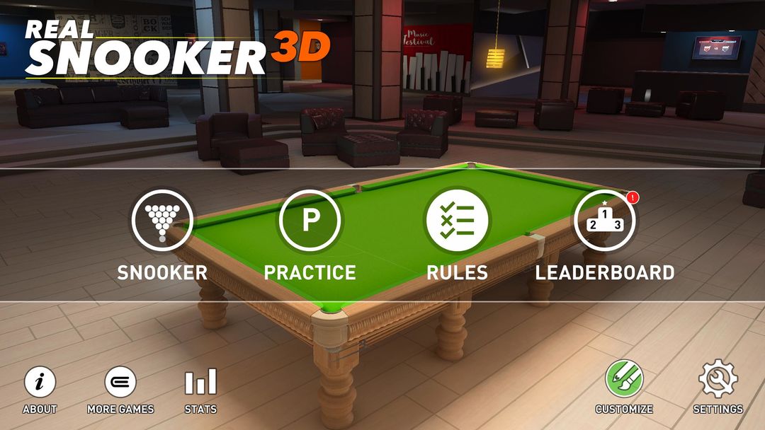 Screenshot of Real Snooker 3D