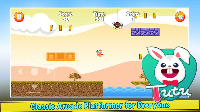 Screenshot of Tutu Run Game