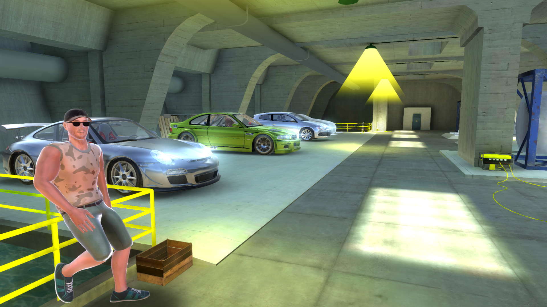 Captura de Tela do Jogo 911 GT3 Drift Simulator