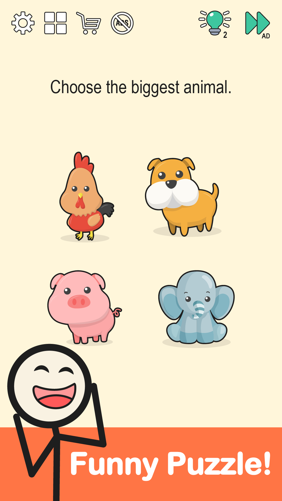 Brain Challenge - Think Outside Game Screenshot