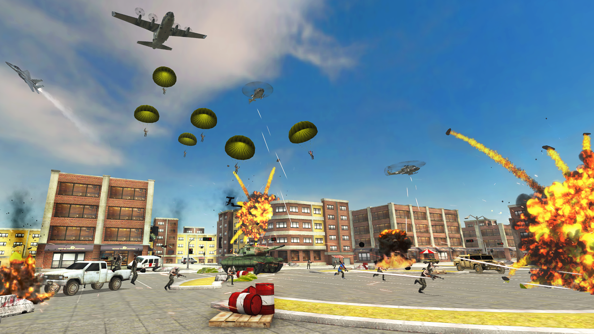 World War: Fight For Freedom ภาพหน้าจอเกม
