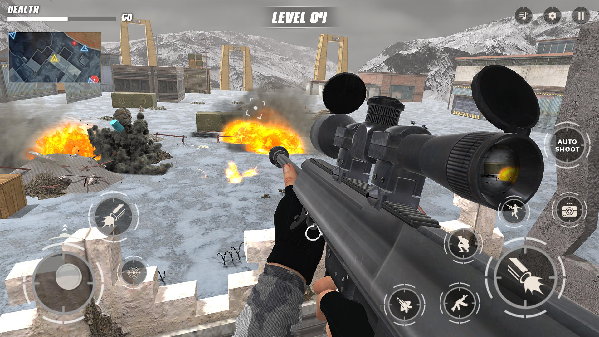WW2 Sniper Shooting: War Games Game Screenshot