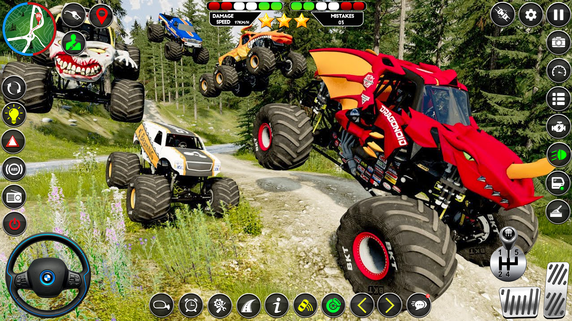 Monster Truck: Stunt Games ภาพหน้าจอเกม