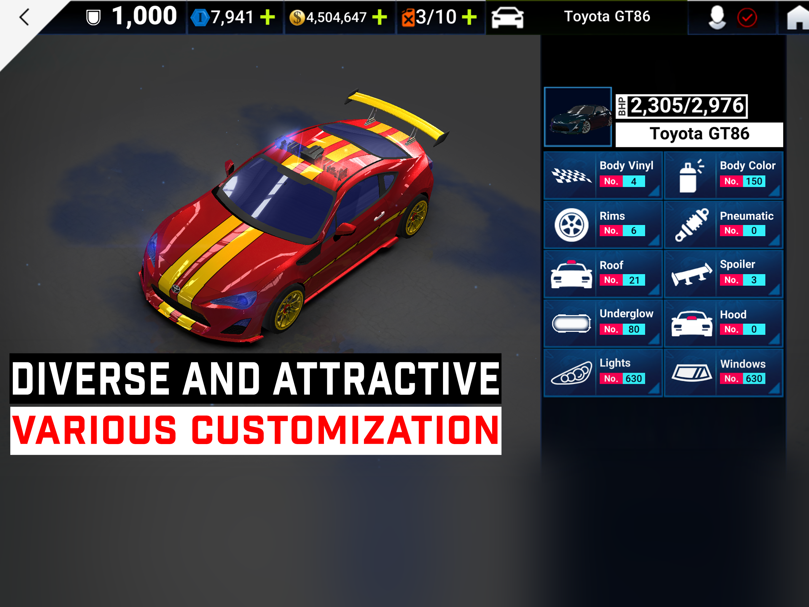 Screenshot of Infinite Speed : Online Racing