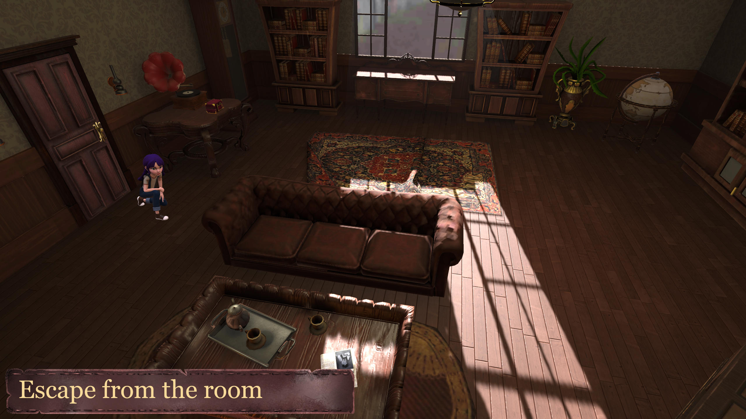 Screenshot 1 of Jaula de libros: juego de escape 1.1