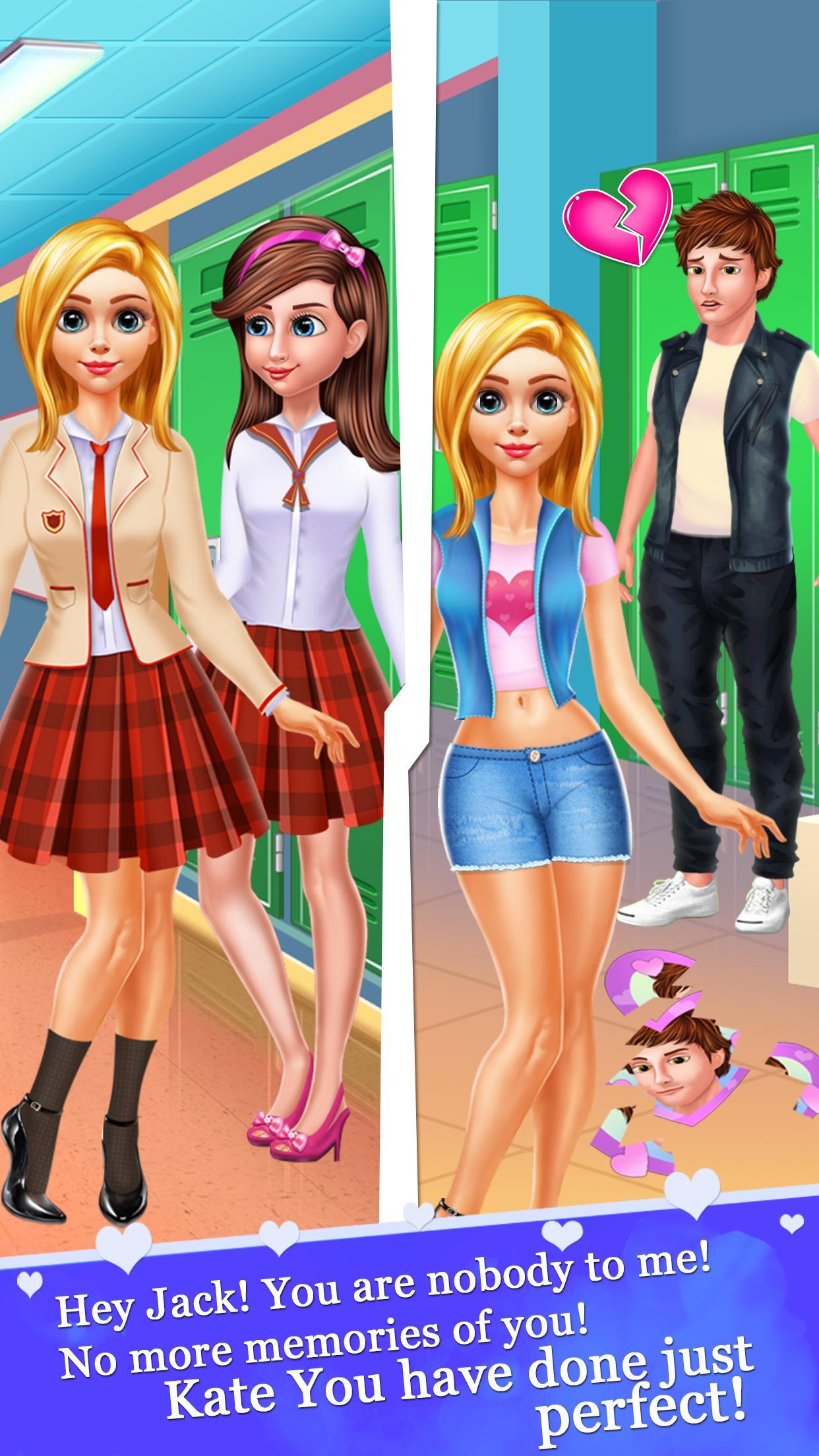 Girlfriend Breakup Story - Teen Love Choices Game Screenshot