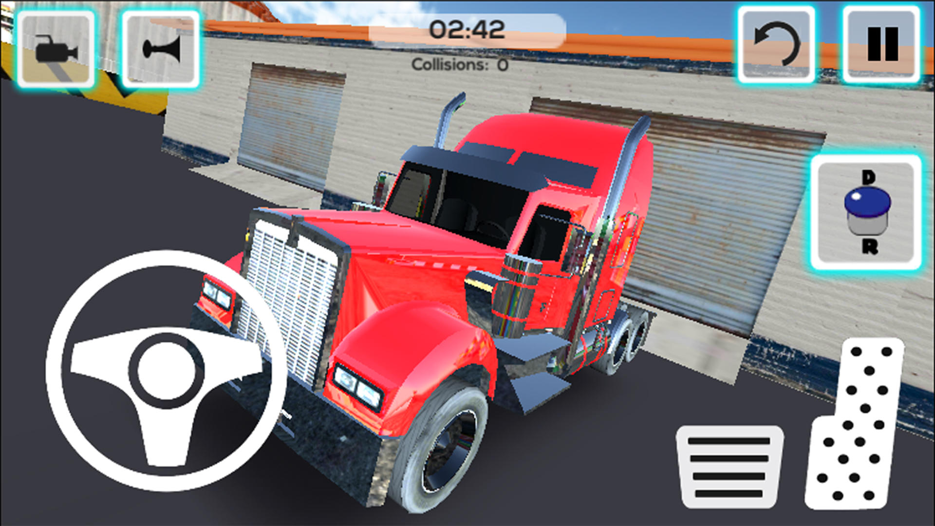 Truck Simulator: Truck Turismo Game Screenshot