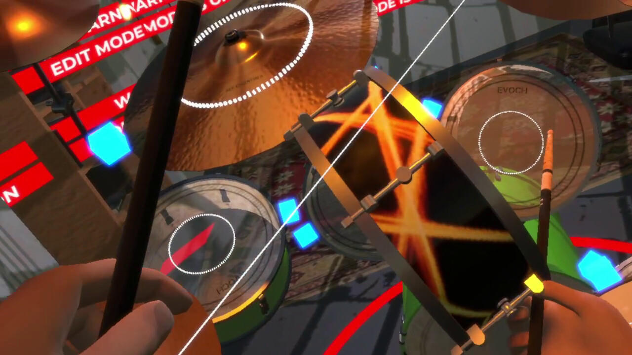 VR Drums Ultimate Streamer na Androida iOSVR Drums Ultimate Streamer na Androida iOS  