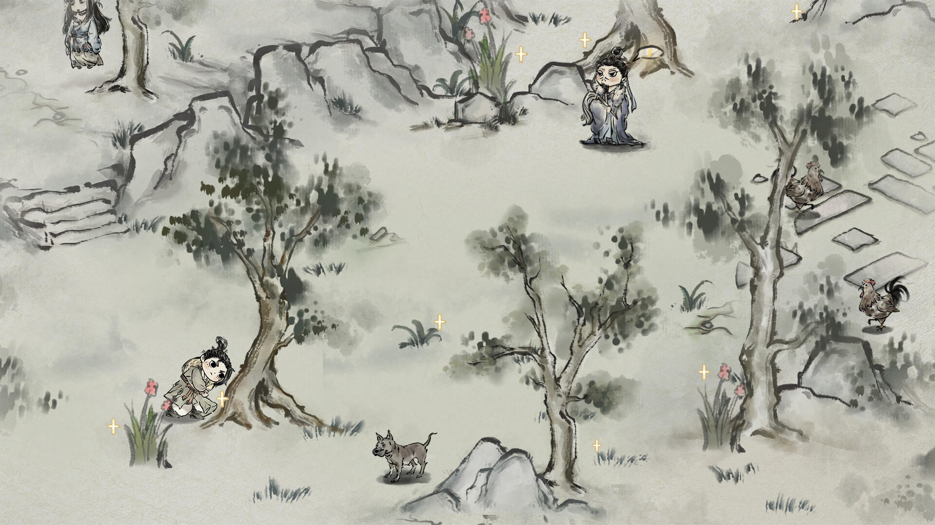 Screenshot 1 of Han Chen: L'erba marcia è una lucciola 