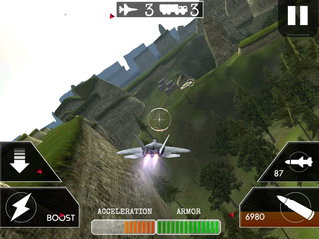 Airplane Flight Battle 3D screenshot game