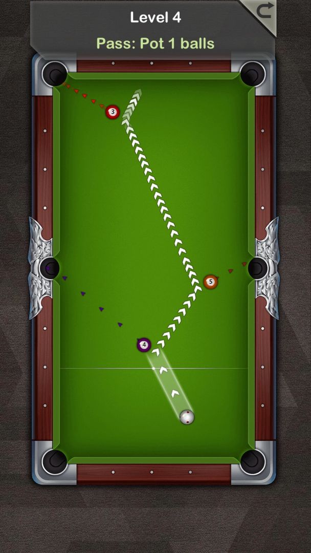 Screenshot of Pool Masters - One Shot Clear All