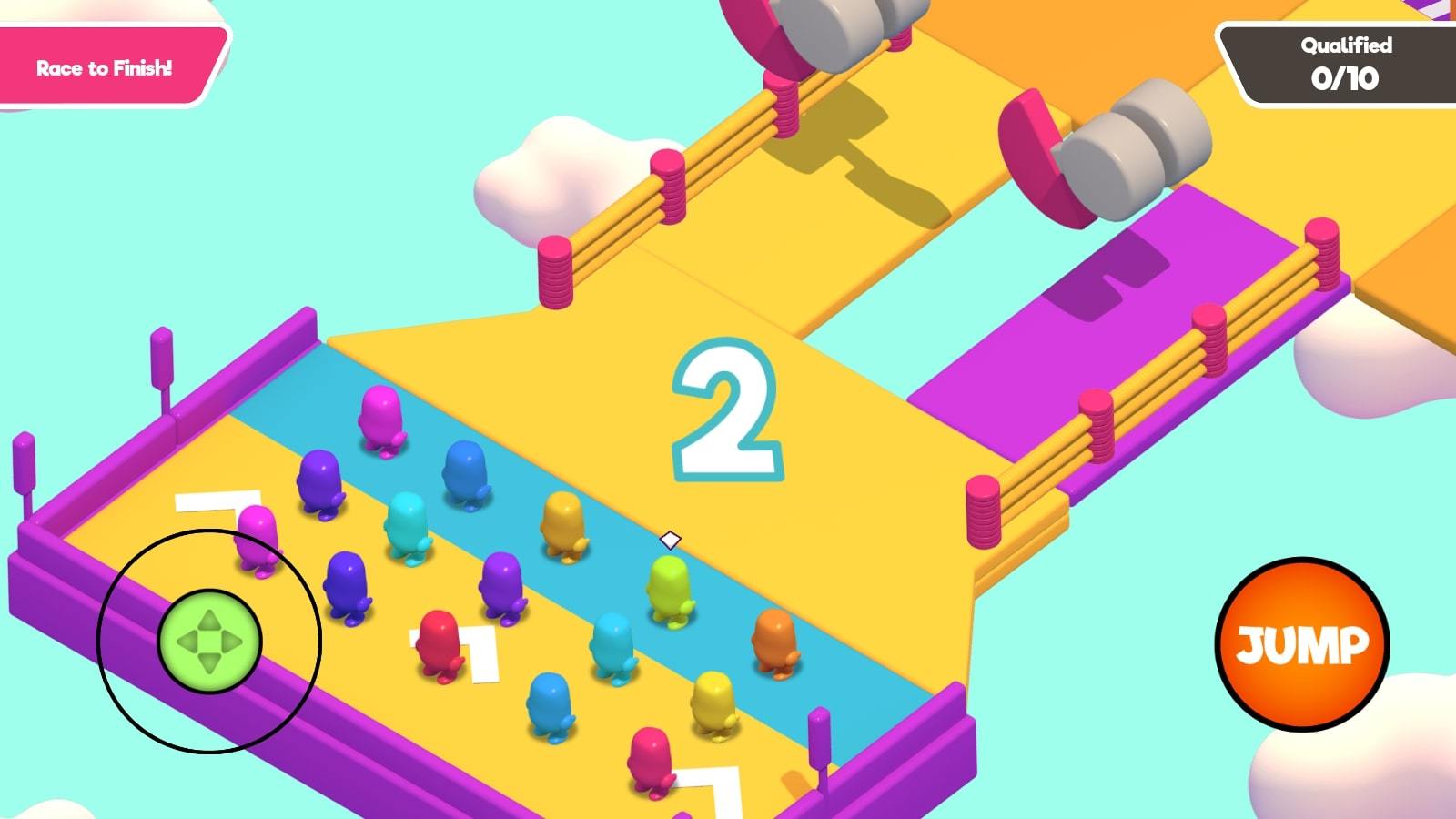 Screenshot of Fall Beans : Adventure Game